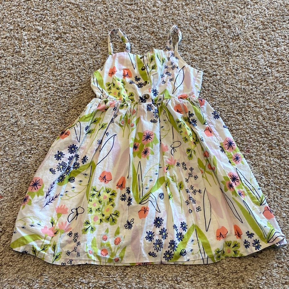 Cat & Jack girls size small floral dress